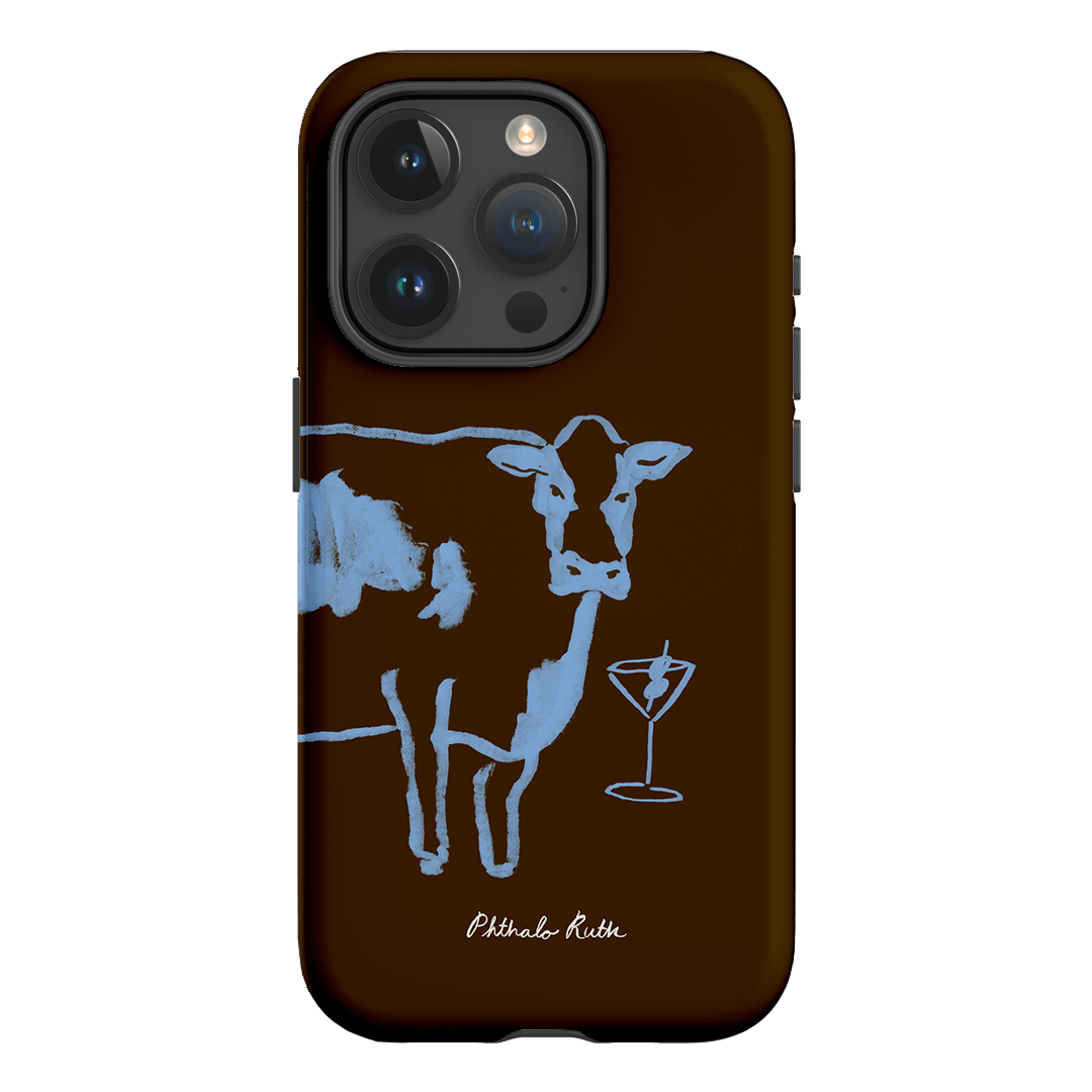 Mootini Espresso Printed Phone Cases iPhone 15 Pro / Armoured by Phthalo Ruth - The Dairy