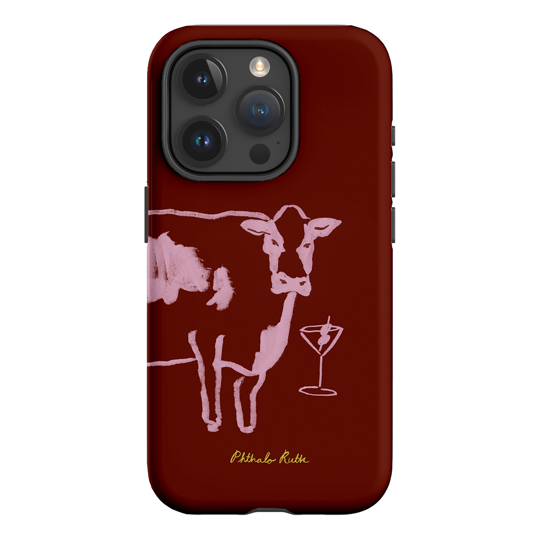Mootini Berry Printed Phone Cases iPhone 15 Pro / Armoured by Phthalo Ruth - The Dairy