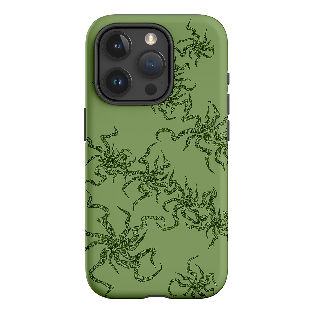 Night Moss Printed Phone Cases iPhone 15 Pro / Armoured by Stormi Bree - The Dairy