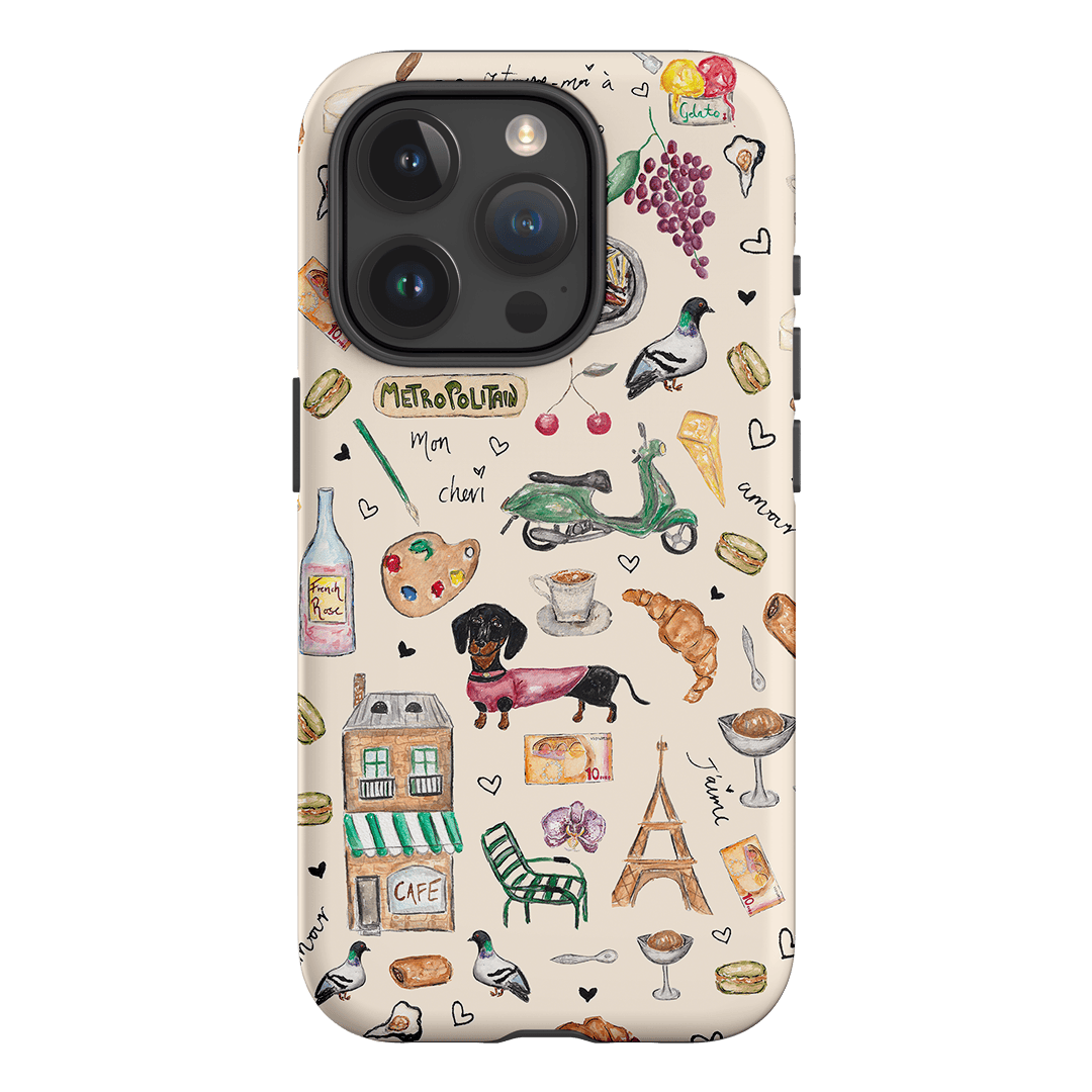 Parisian Daydream Printed Phone Cases iPhone 15 Pro / Armoured by BG. Studio - The Dairy