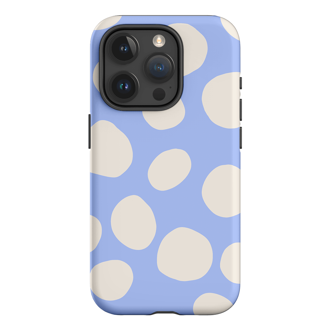 Pebbles Periwinkle Salt Printed Phone Cases iPhone 15 Pro / Armoured by Veronica Tucker - The Dairy