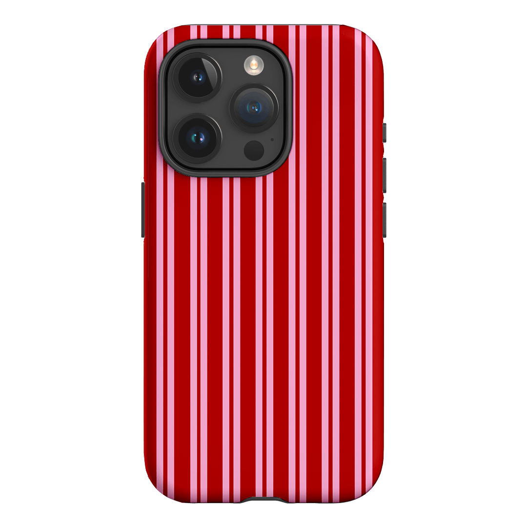 Punch Stripes Printed Phone Cases iPhone 15 Pro / Armoured by The Dairy - The Dairy