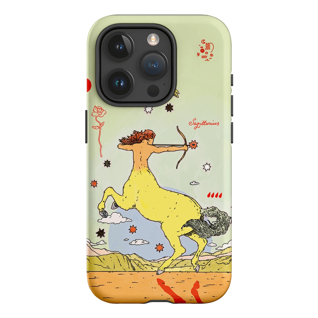 Sagittarius Season Printed Phone Cases iPhone 15 Pro / Armoured by Easty Beasty - The Dairy