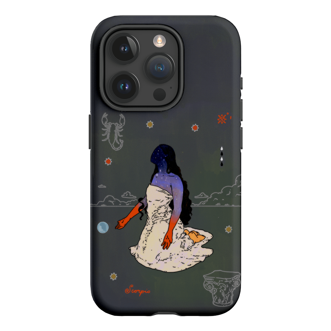 Scorpio Season Printed Phone Cases iPhone 15 Pro / Armoured by Easty Beasty - The Dairy