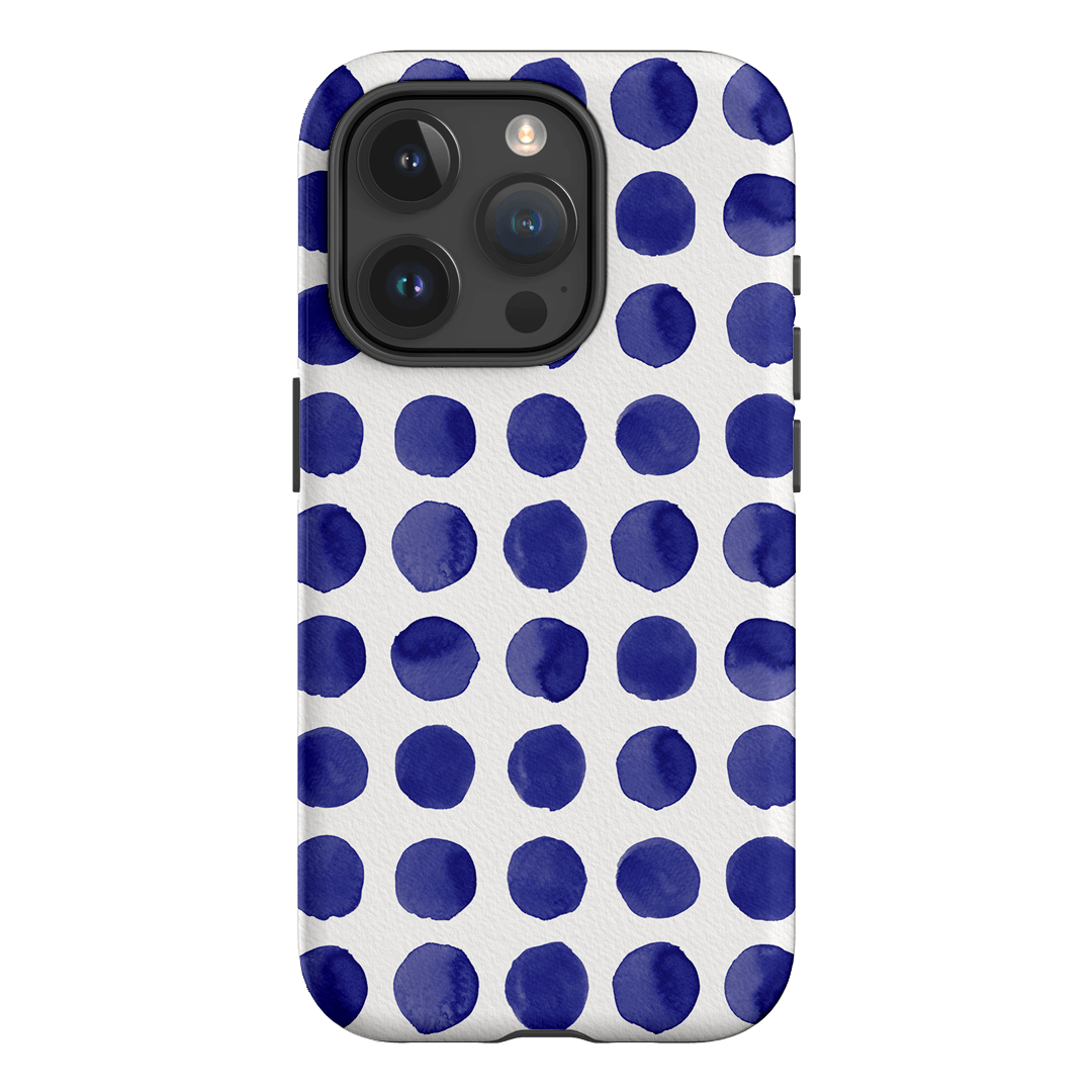 Spots in Blueberry Printed Phone Cases by The Dairy - The Dairy