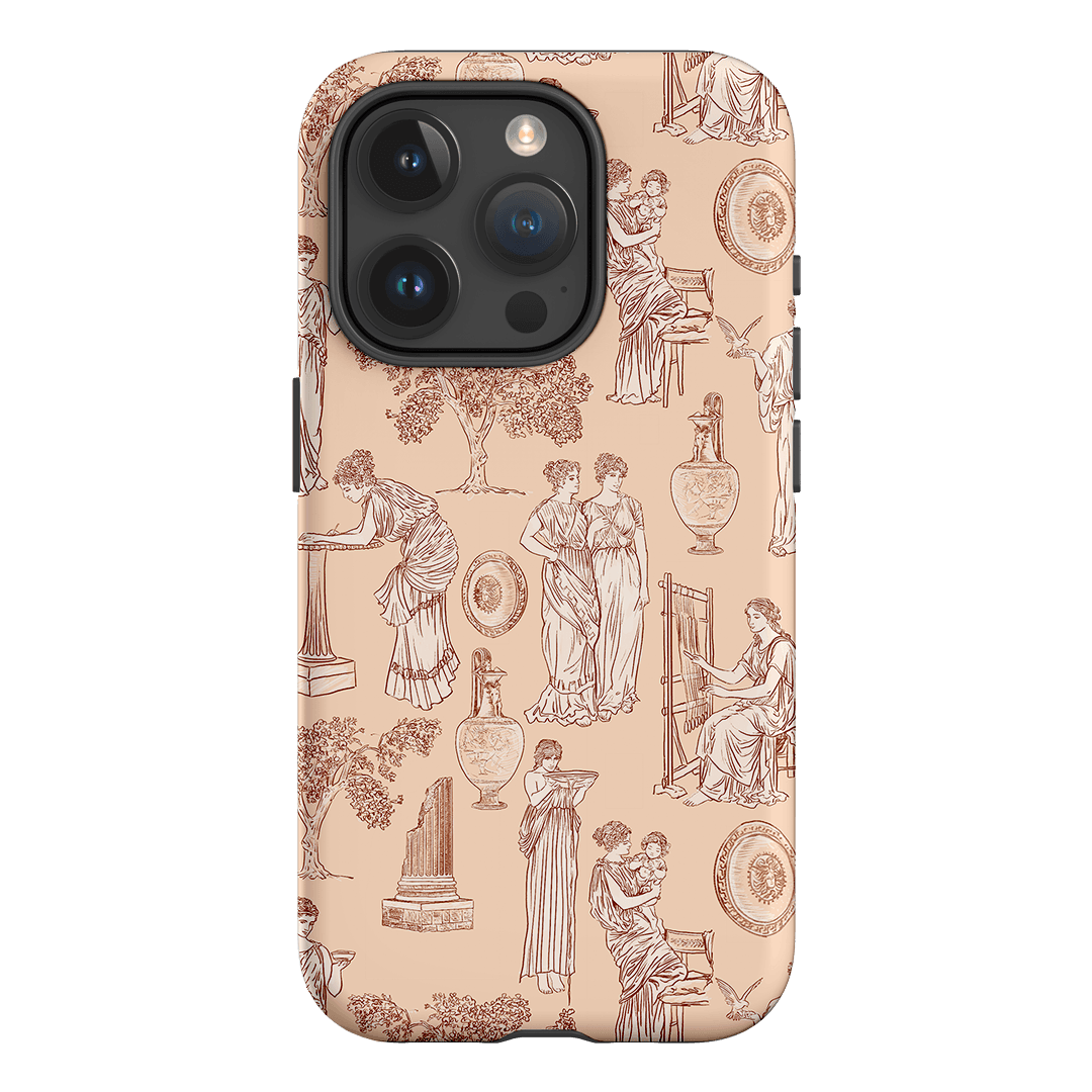 Symposium Rosewater Printed Phone Cases iPhone 15 Pro / Armoured by Veronica Tucker - The Dairy