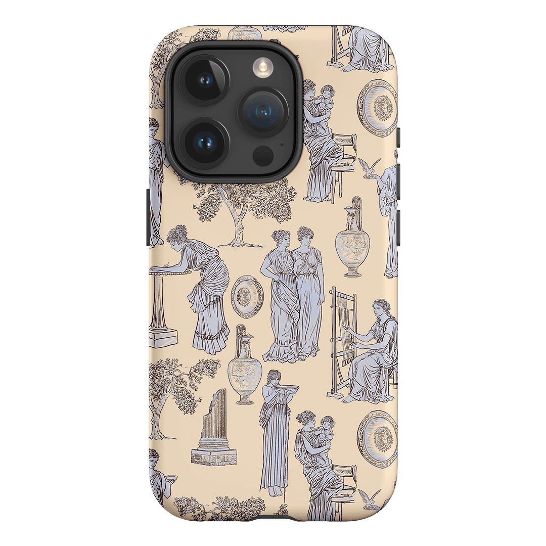 Symposium Alabaster Printed Phone Cases iPhone 15 Pro / Armoured by Veronica Tucker - The Dairy