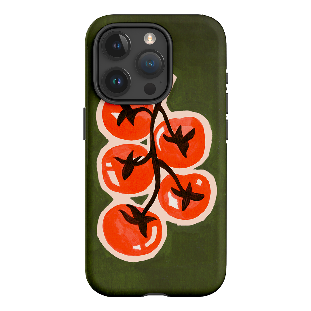 Tomatoes Printed Phone Cases iPhone 15 Pro / Armoured by Studio Bon - The Dairy