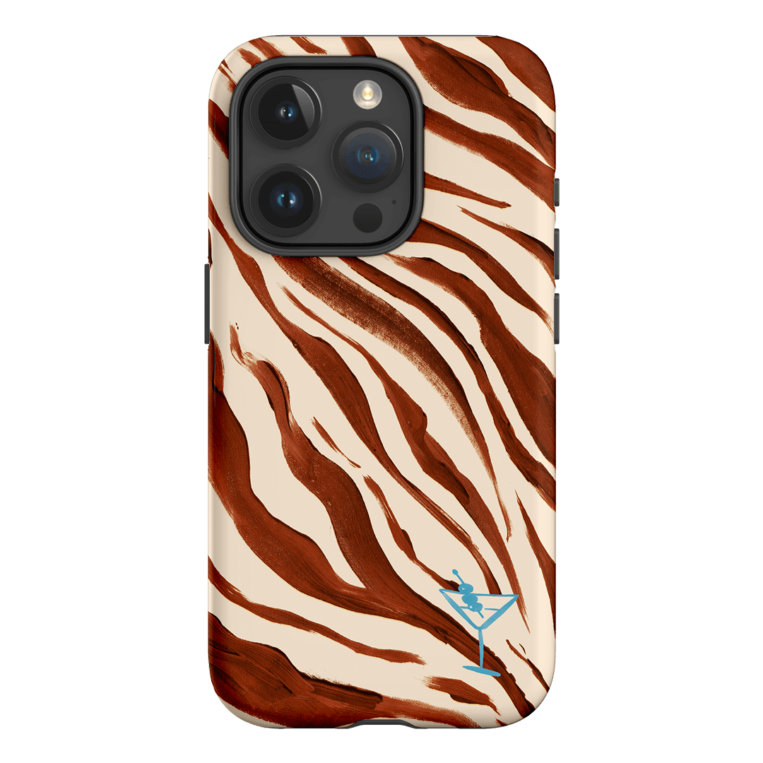 Zebra Tini Printed Phone Cases iPhone 15 Pro / Armoured by Charlie Taylor - The Dairy