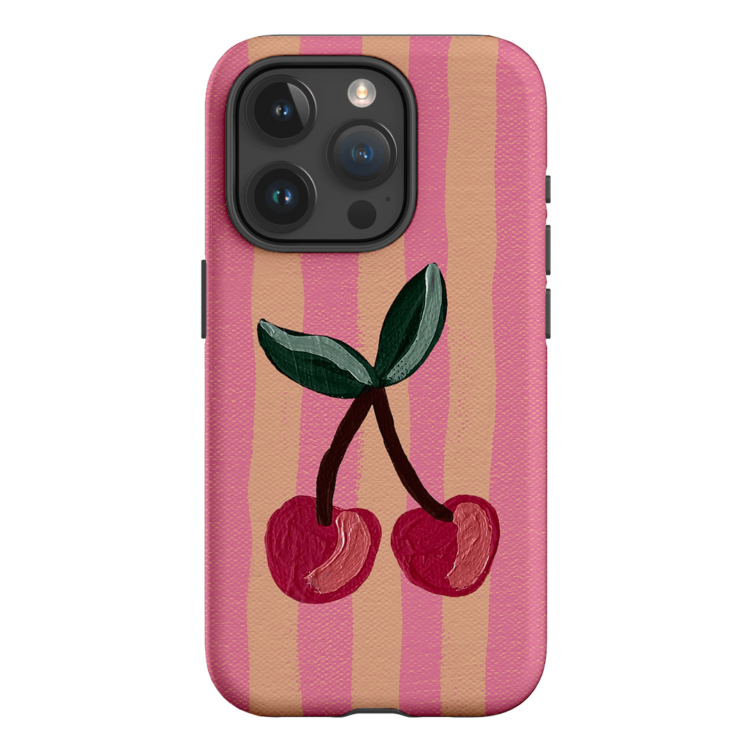 Cherry On Top Printed Phone Cases iPhone 15 Pro / Armoured by Amy Gibbs - The Dairy