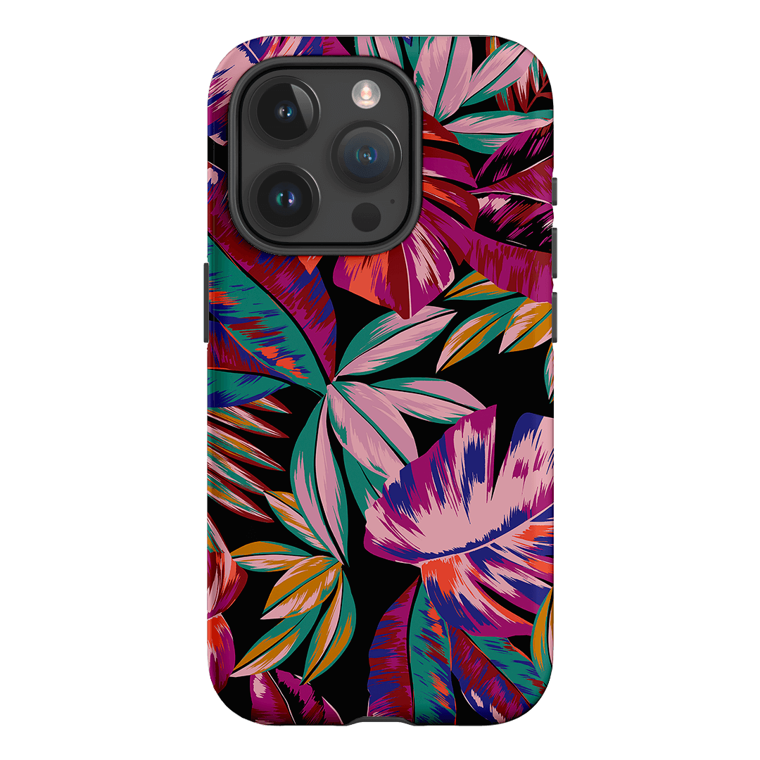 Midnight Palm Printed Phone Cases iPhone 15 Pro / Armoured by Charlie Taylor - The Dairy