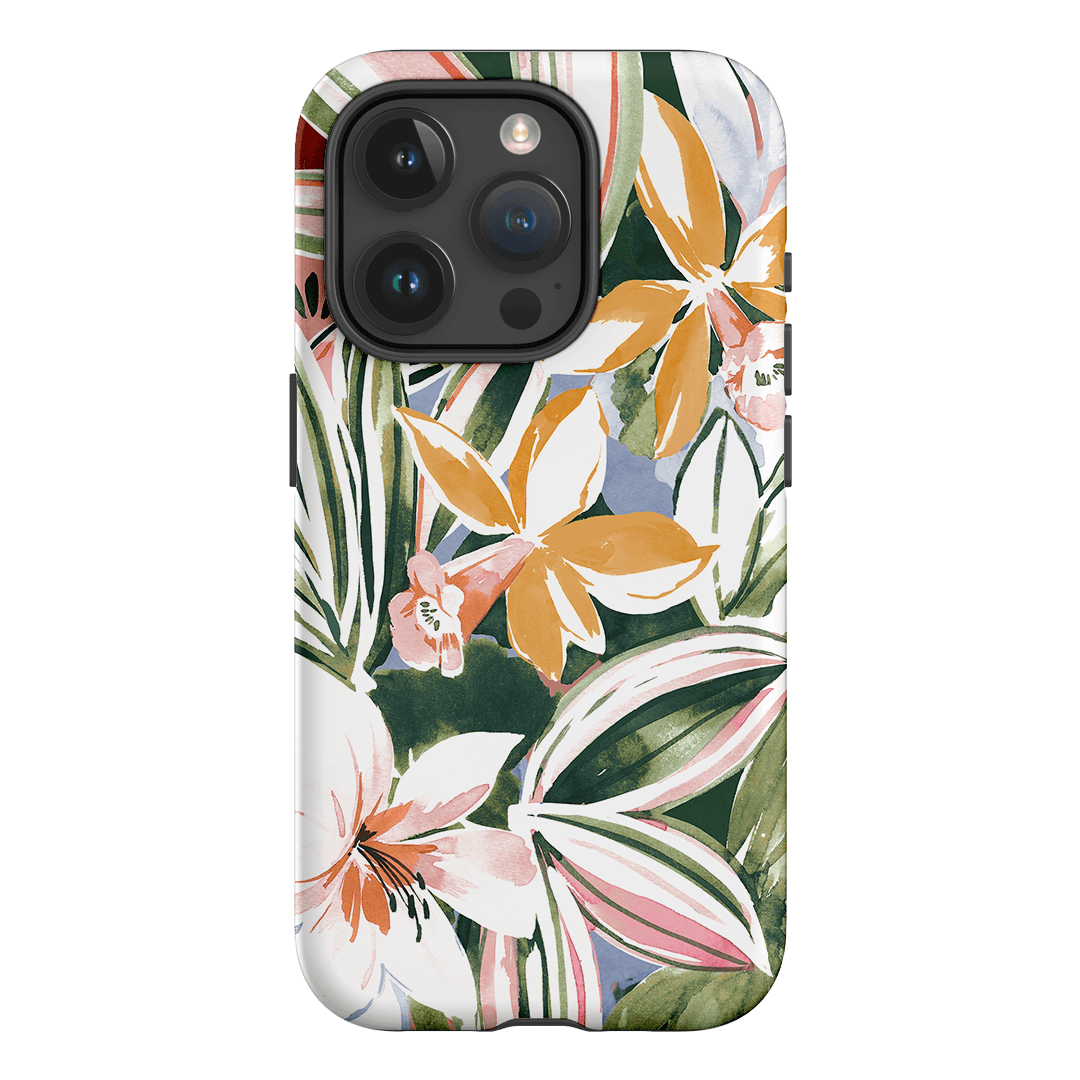 Painted Botanic Printed Phone Cases iPhone 15 Pro / Armoured by Charlie Taylor - The Dairy
