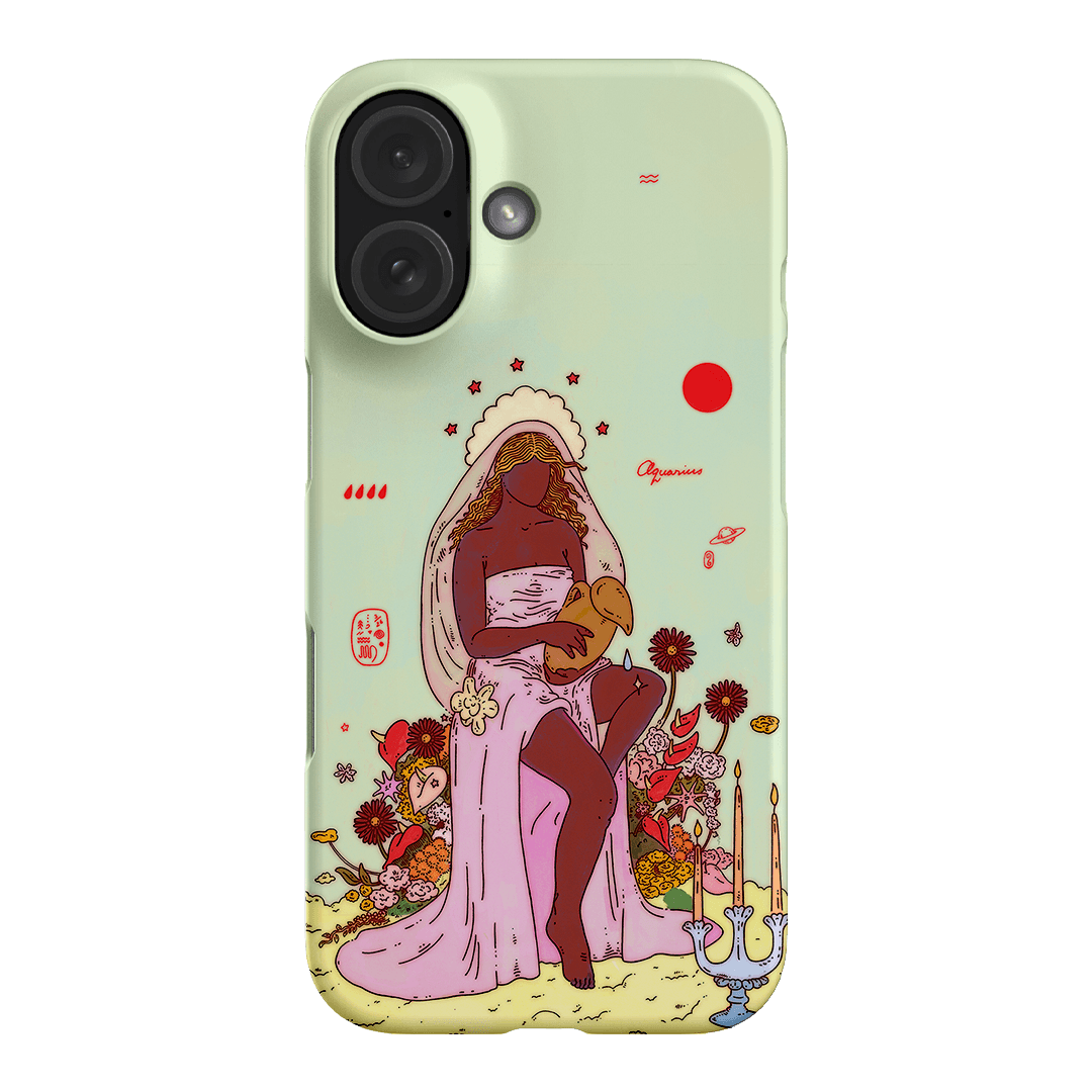 Aquarius Season Printed Phone Cases iPhone 16 / Snap by Easty Beasty - The Dairy
