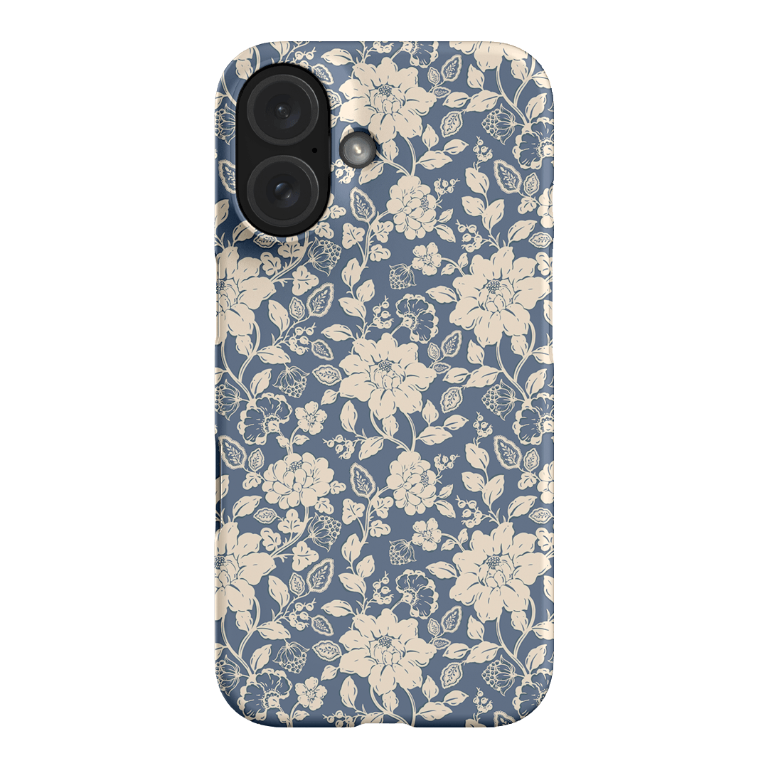 Blue Garden Printed Phone Cases iPhone 16 / Snap by Kasiags Art - The Dairy