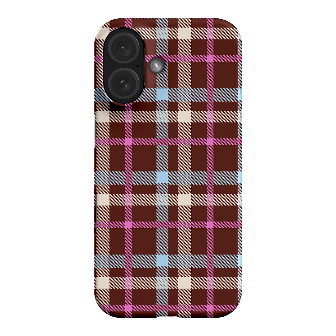 Confetti Plaid Printed Phone Cases iPhone 16 / Snap by The Dairy - The Dairy