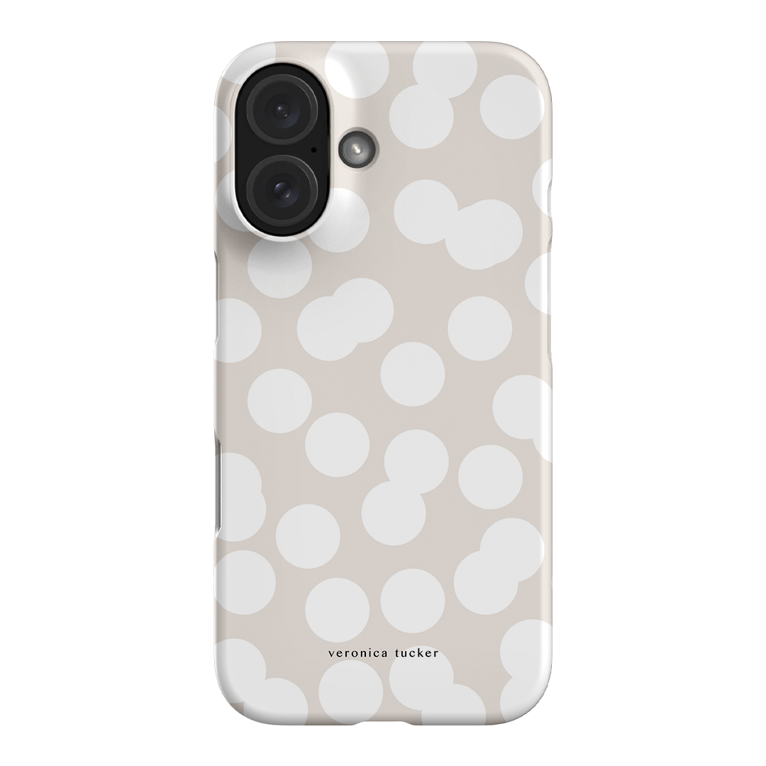 Confetti White Printed Phone Cases iPhone 16 / Snap by Veronica Tucker - The Dairy