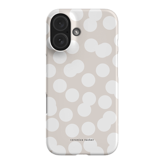 Confetti White Printed Phone Cases iPhone 16 / Armoured by Veronica Tucker - The Dairy