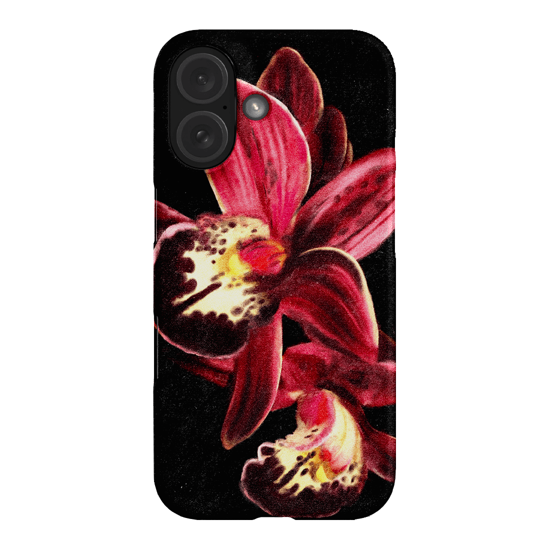 Deep Orchid Printed Phone Cases iPhone 16 / Snap by Sally Hungerford - The Dairy