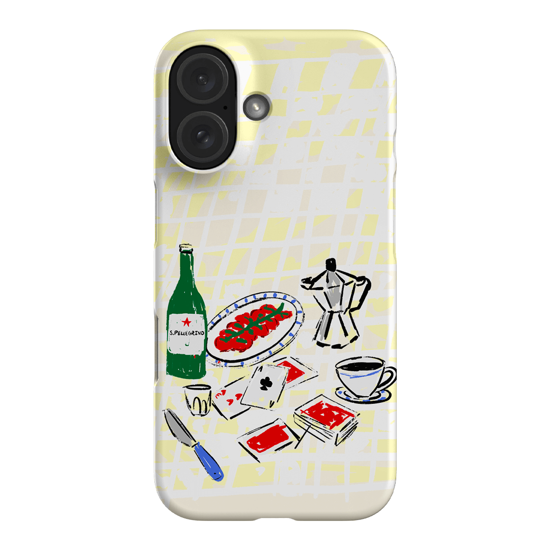 Euro Morning Printed Phone Cases iPhone 16 / Snap by The Dairy - The Dairy