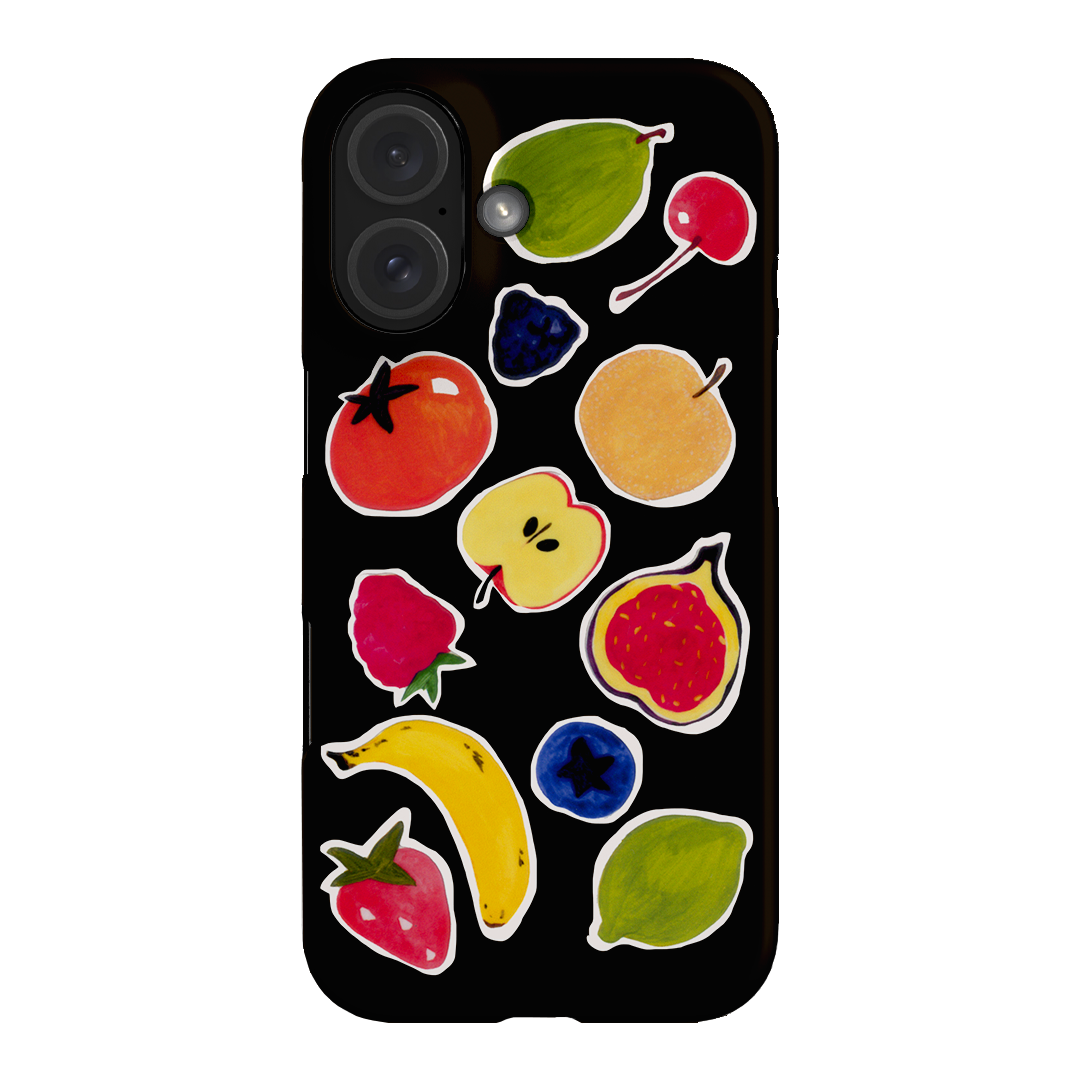 Fruit Stickers Printed Phone Cases iPhone 16 / Snap by Studio Bon - The Dairy