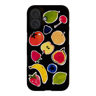 Fruit Stickers Printed Phone Cases iPhone 16 / Armoured by Studio Bon - The Dairy