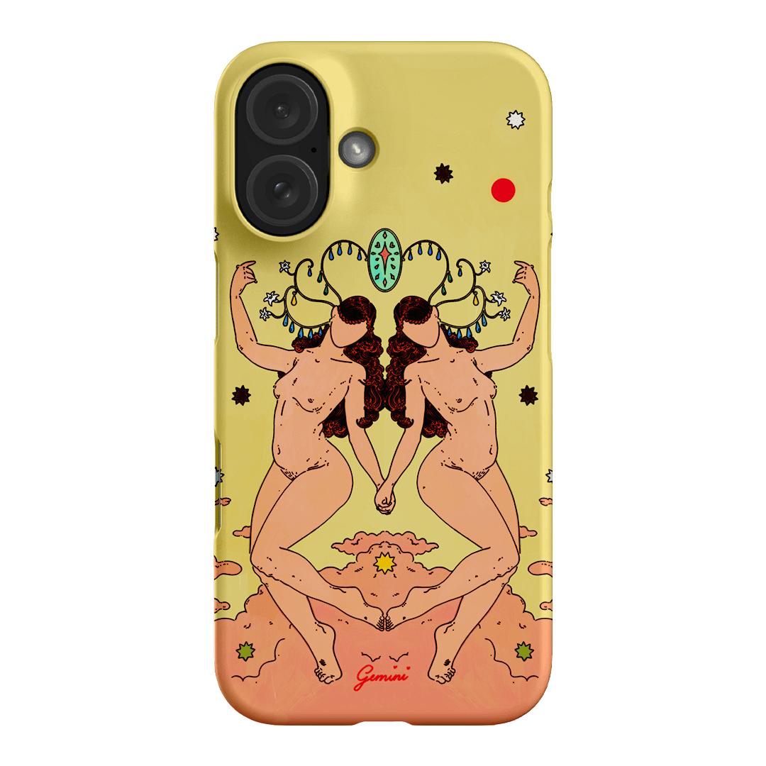Gemini Season Printed Phone Cases iPhone 16 / Snap by Easty Beasty - The Dairy