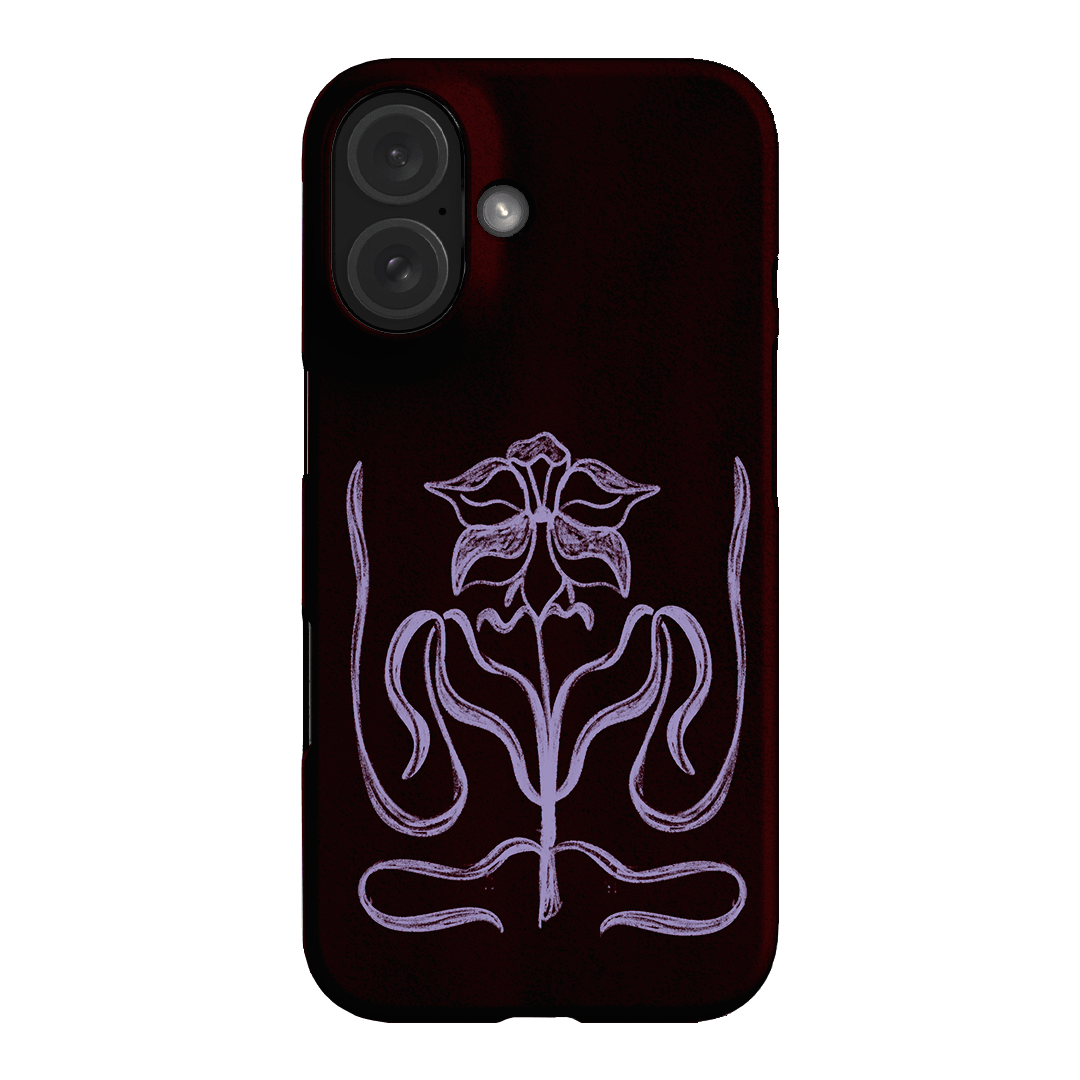 Growth Burgundy Printed Phone Cases by The Dairy - The Dairy