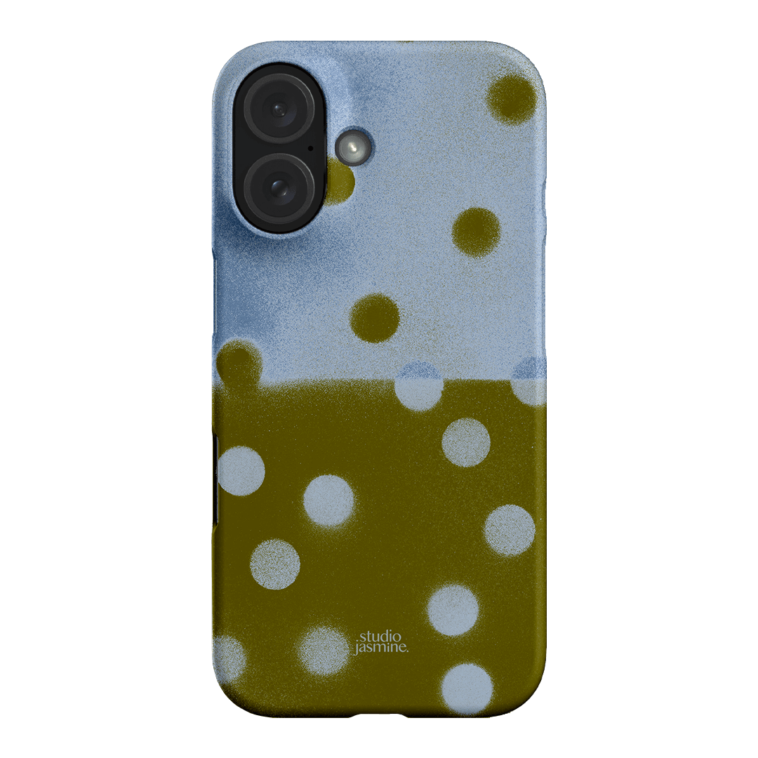 Lake Polka Dot Printed Phone Cases iPhone 16 / Snap by Jasmine Dowling - The Dairy