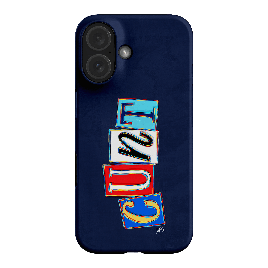 Lil Cnts Blue Printed Phone Cases iPhone 16 / Snap by Margarbs Art - The Dairy