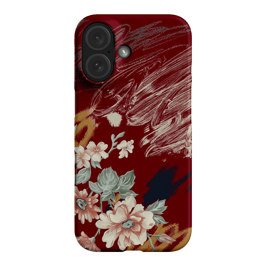 Love Floral Printed Phone Cases iPhone 16 / Snap by Desmond & Dempsey - The Dairy