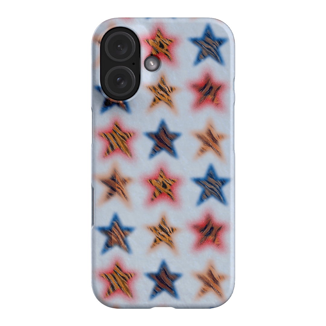 Lucky Stars Tiger Printed Phone Cases iPhone 16 / Snap by BG. Studio - The Dairy