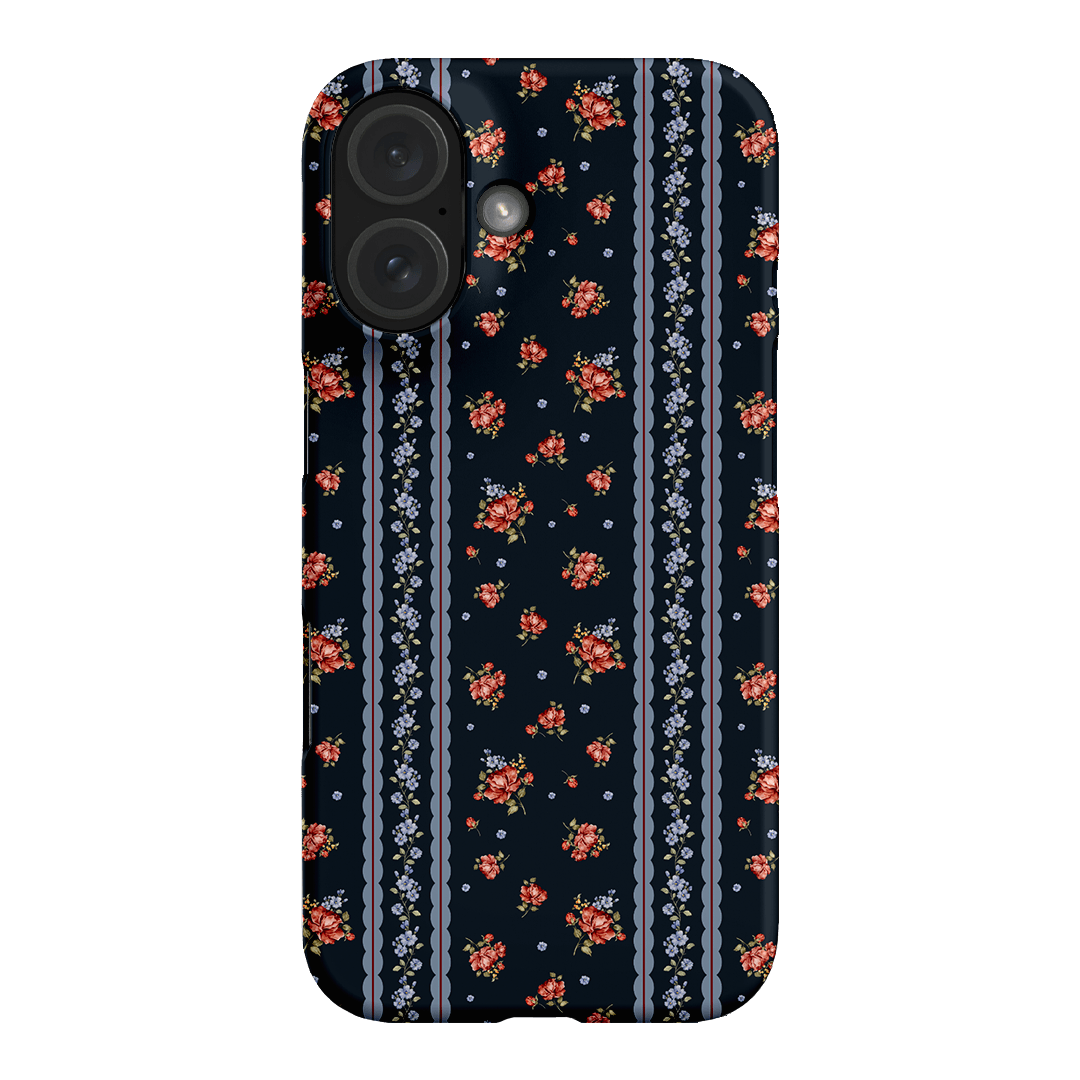 Midnight Stripe Printed Phone Cases iPhone 16 / Snap by Kasiags Art - The Dairy