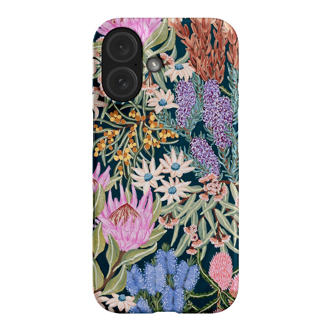 Moonlit Floral Printed Phone Cases iPhone 16 / Snap by Amy Gibbs - The Dairy