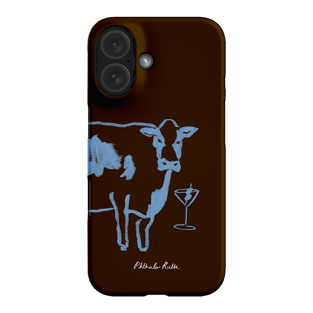 Mootini Espresso Printed Phone Cases iPhone 16 / Snap by Phthalo Ruth - The Dairy