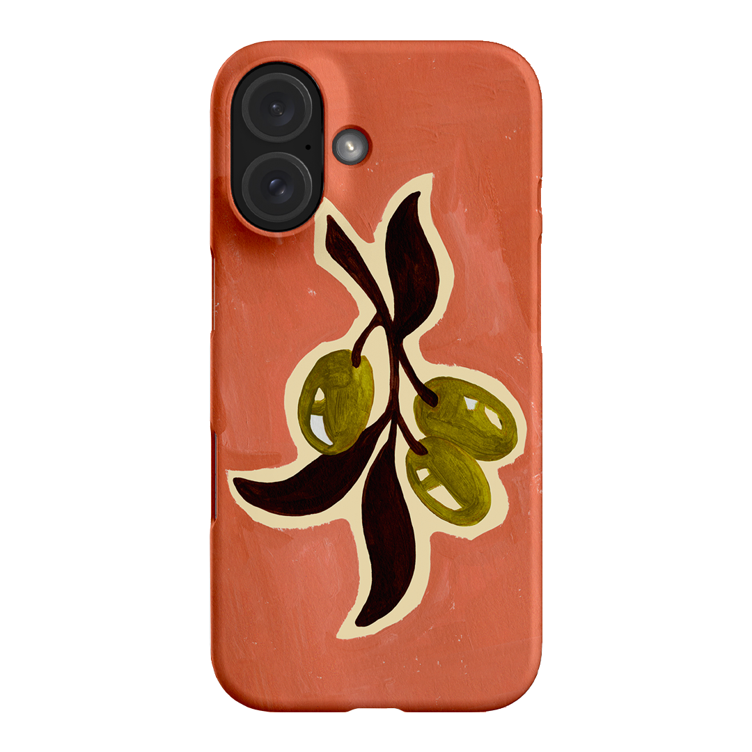 Olives Printed Phone Cases iPhone 16 / Snap by Studio Bon - The Dairy