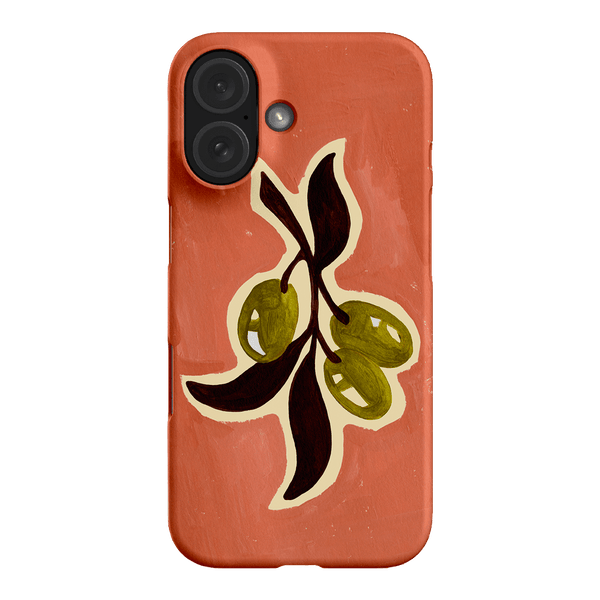 Olives Printed Phone Cases iPhone 16 / Armoured by Studio Bon - The Dairy