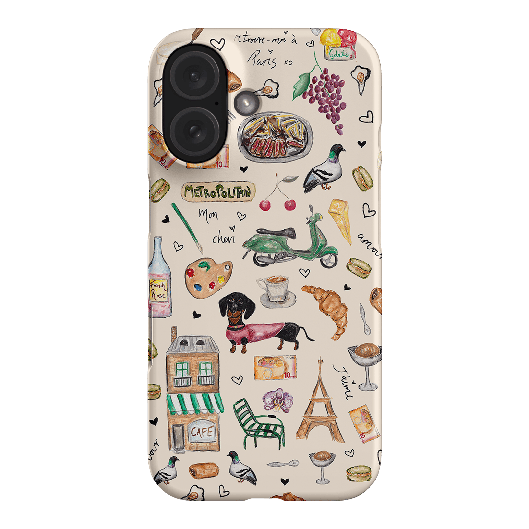 Parisian Daydream Printed Phone Cases iPhone 16 / Snap by BG. Studio - The Dairy