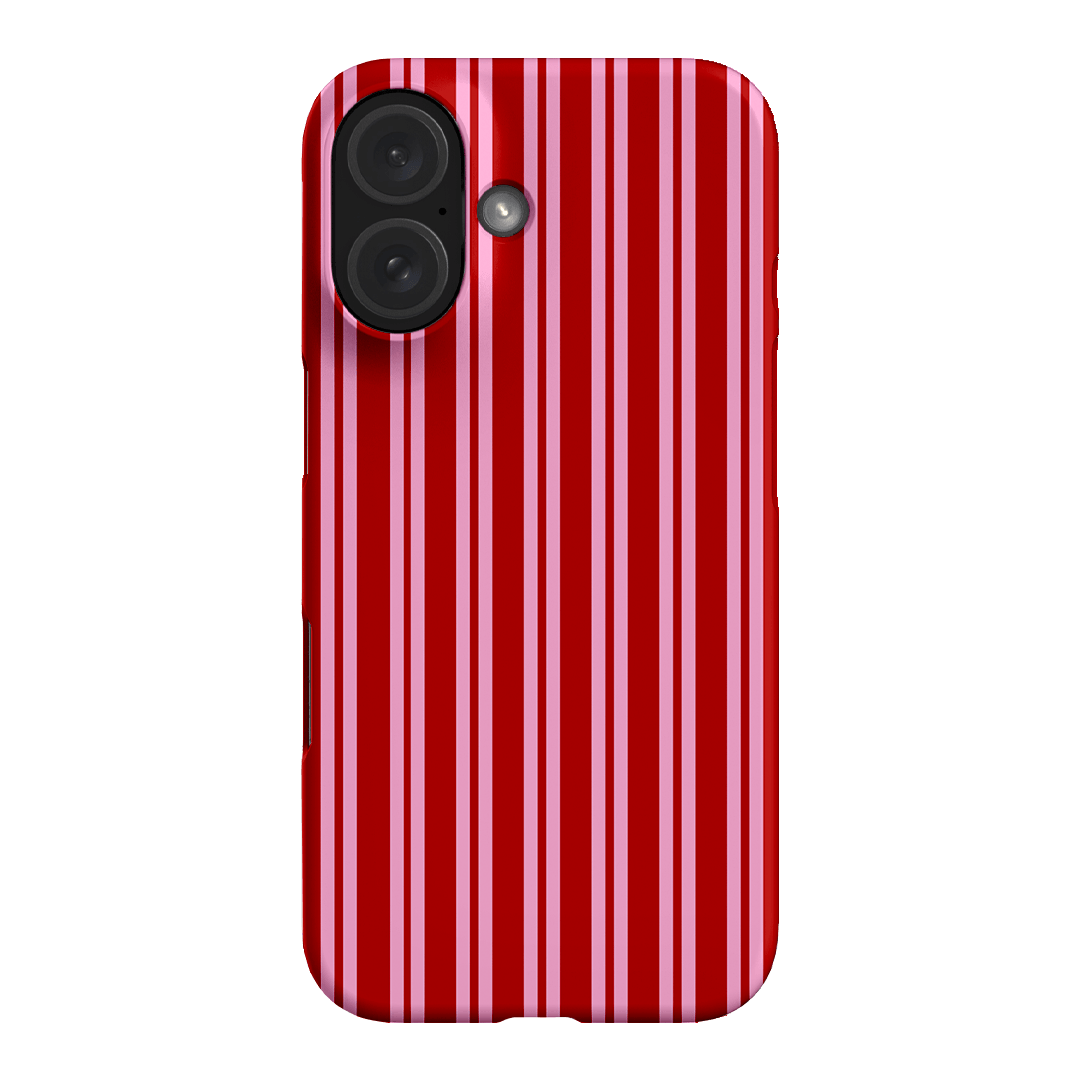 Punch Stripes Printed Phone Cases iPhone 16 / Snap by The Dairy - The Dairy