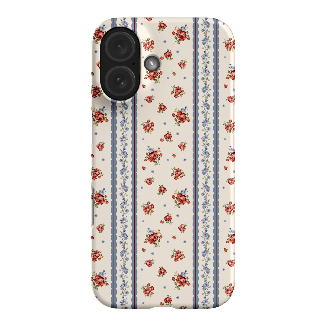 Rose Stripe Printed Phone Cases iPhone 16 / Snap by Kasiags Art - The Dairy