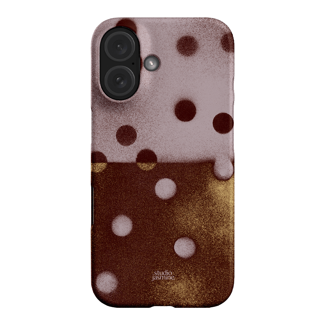 Rust Polka Dot Printed Phone Cases iPhone 16 / Snap by Jasmine Dowling - The Dairy