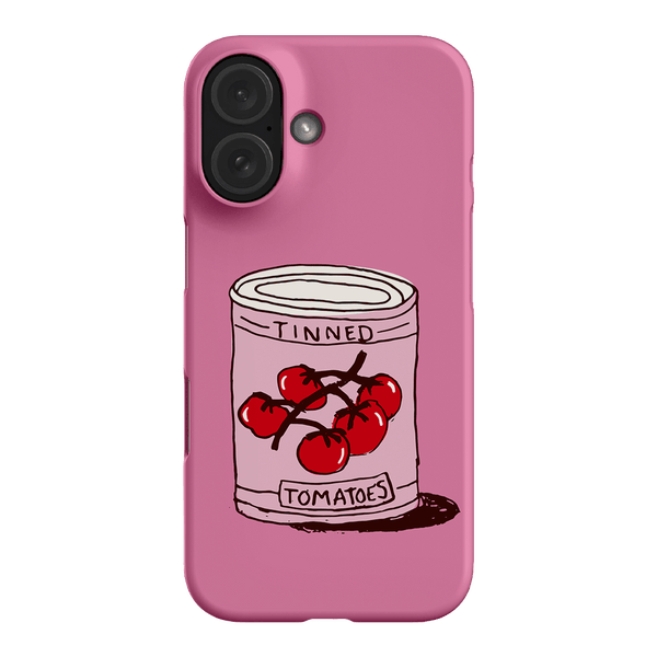 Saucy Pink Printed Phone Cases iPhone 16 / Armoured by The Dairy - The Dairy