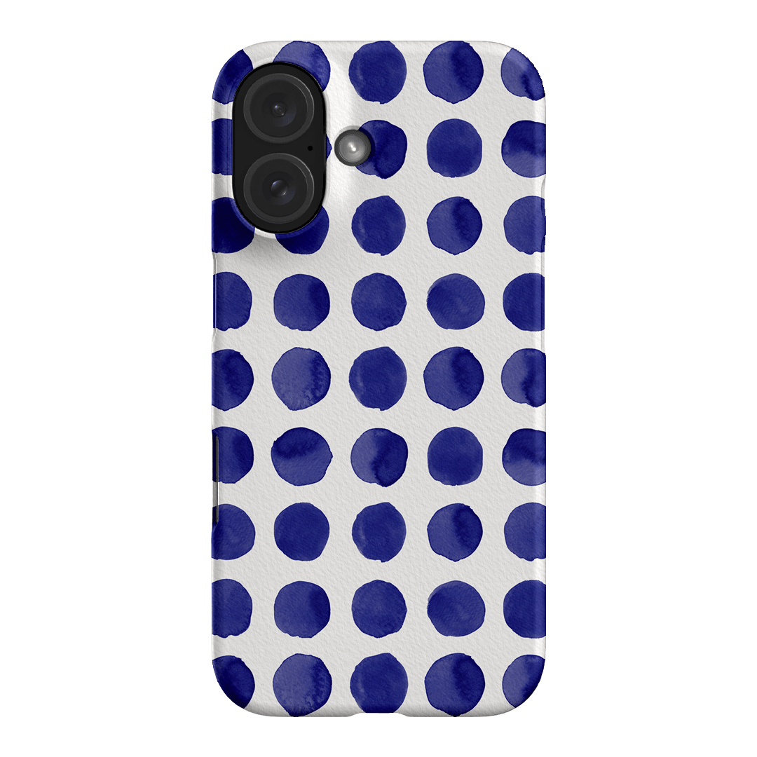Spots in Blueberry Printed Phone Cases by The Dairy - The Dairy