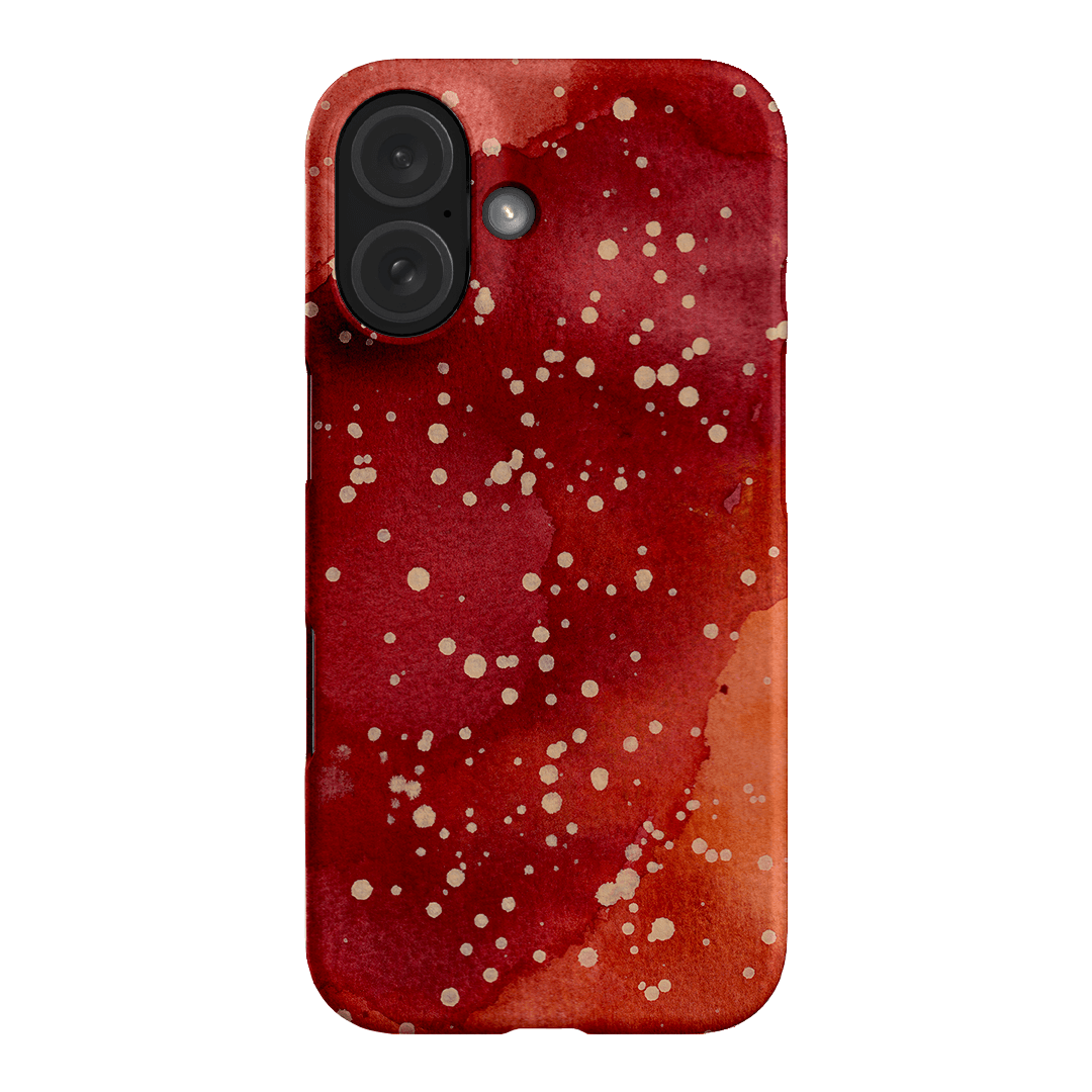 Spotty Rust Printed Phone Cases iPhone 16 / Snap by The Dairy - The Dairy