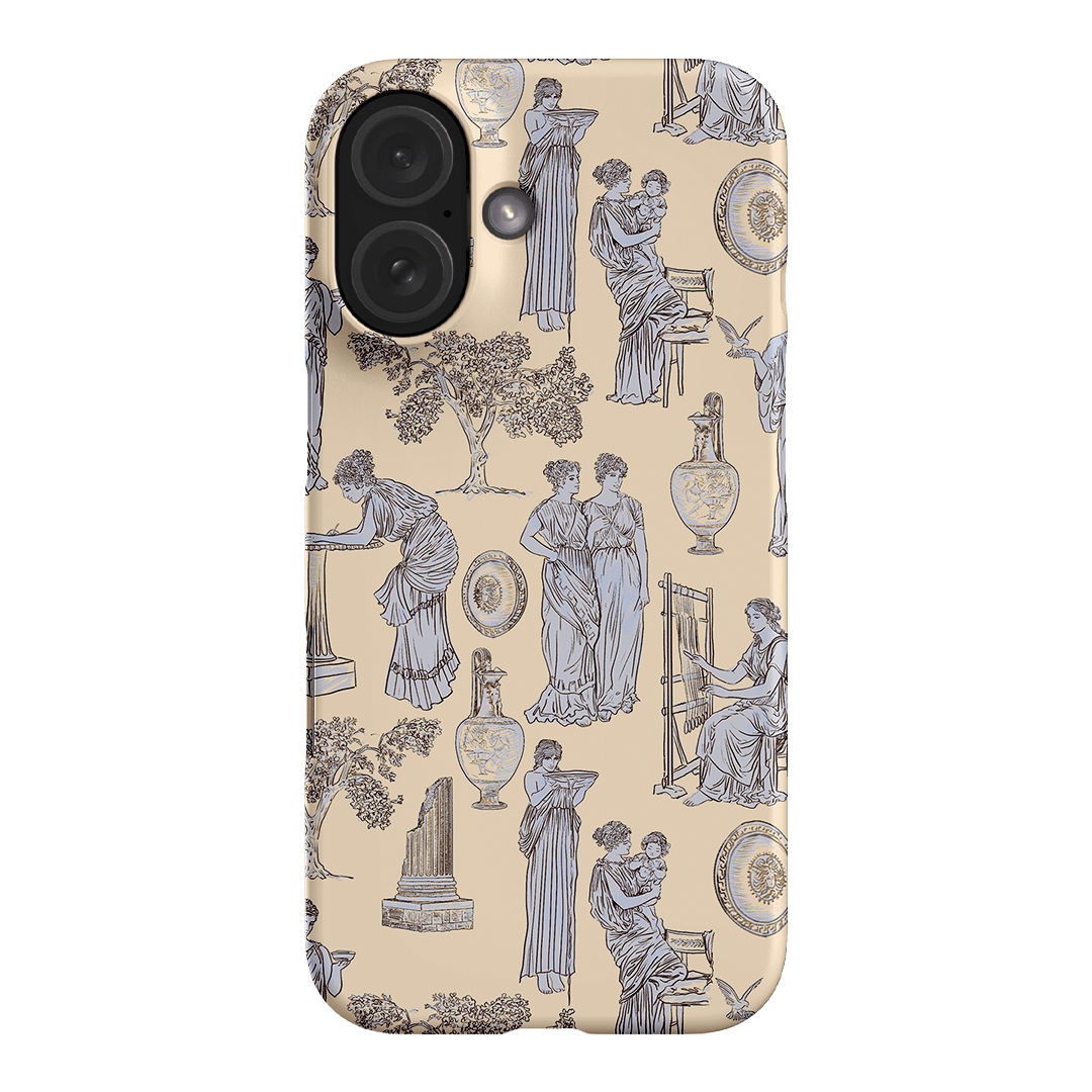 Symposium Alabaster Printed Phone Cases iPhone 16 / Snap by Veronica Tucker - The Dairy