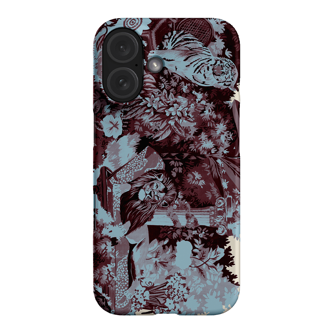 Tippi Blue Printed Phone Cases iPhone 16 / Snap by Desmond & Dempsey - The Dairy