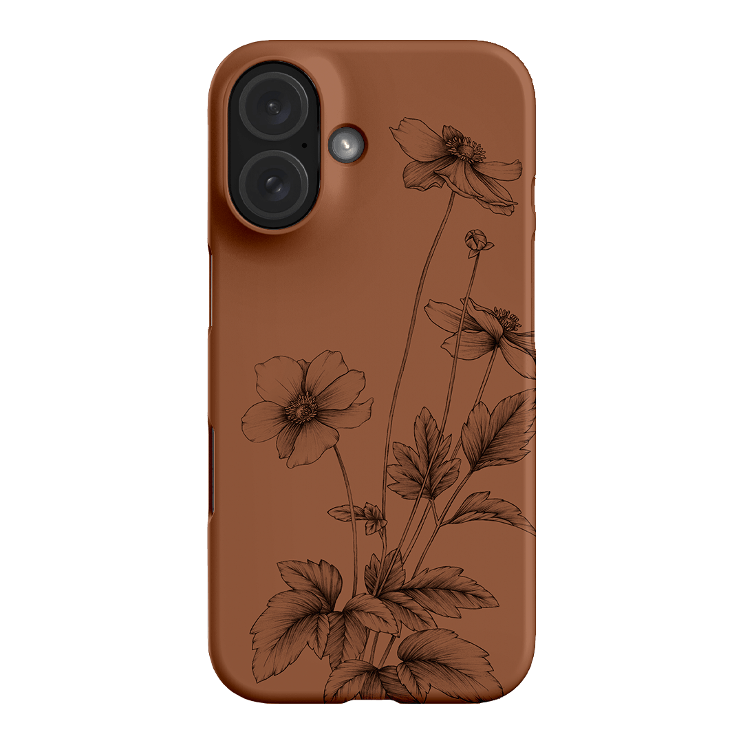 Windflowers Study Printed Phone Cases iPhone 16 / Snap by Typoflora - The Dairy