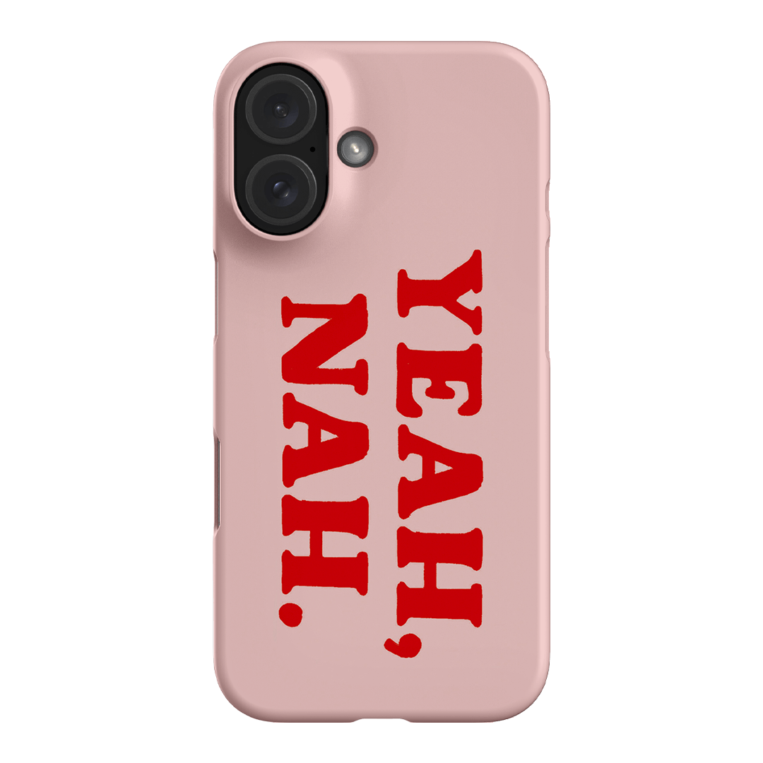 Yeah Nah Printed Phone Cases iPhone 16 / Snap by Jasmine Dowling - The Dairy