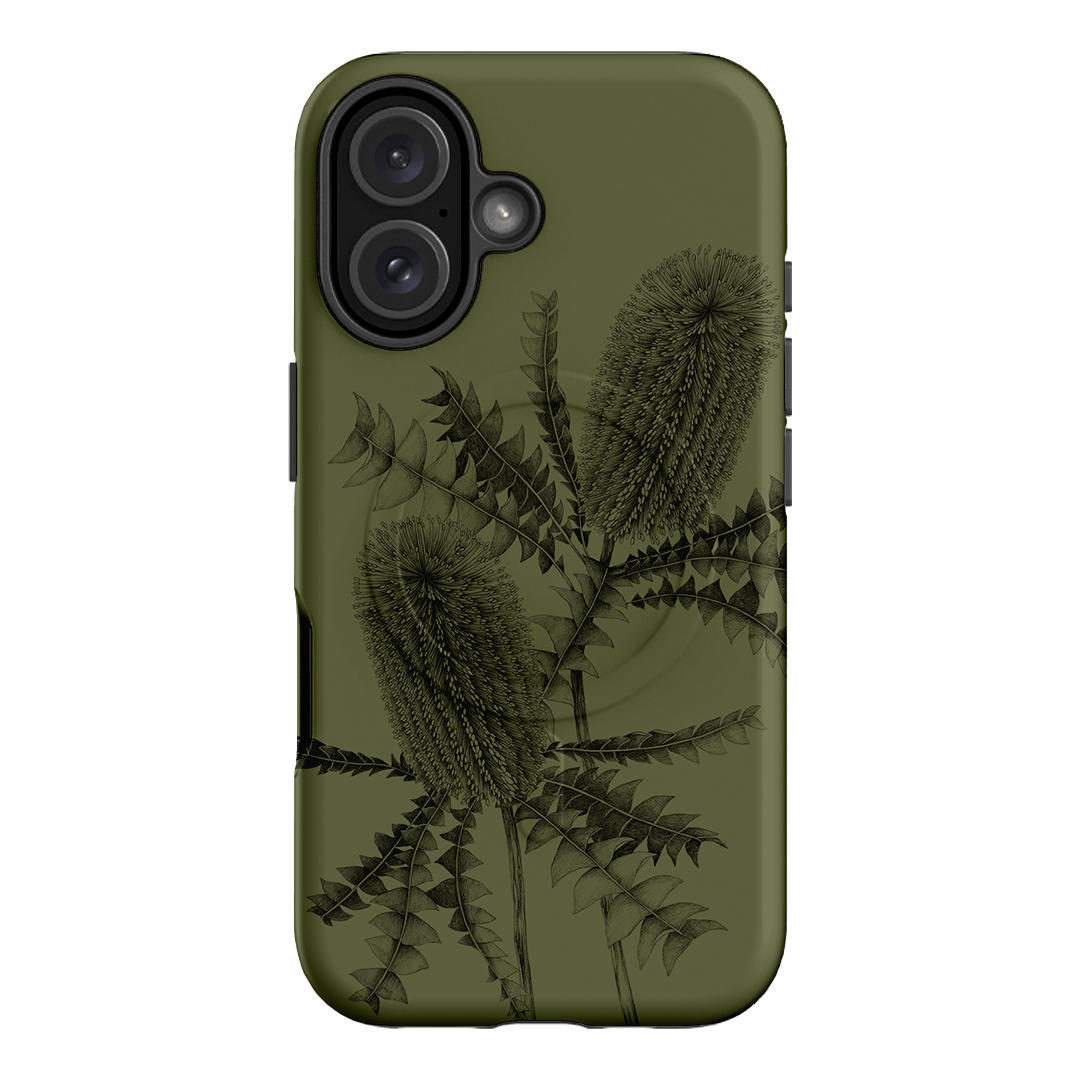 Banksia Study Printed Phone Cases iPhone 16 / Armoured MagSafe by Typoflora - The Dairy