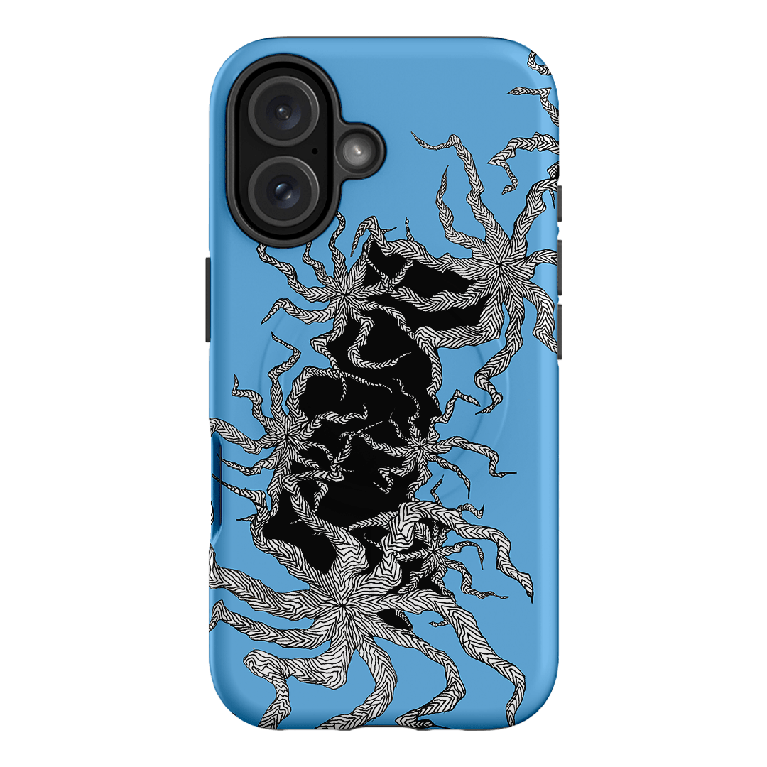 Blue Eclipse Printed Phone Cases iPhone 16 / Armoured MagSafe by Stormi Bree - The Dairy