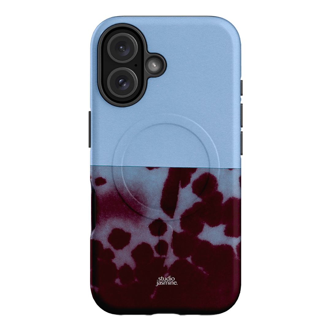 Blue Orchid Printed Phone Cases iPhone 16 / Armoured MagSafe by Jasmine Dowling - The Dairy